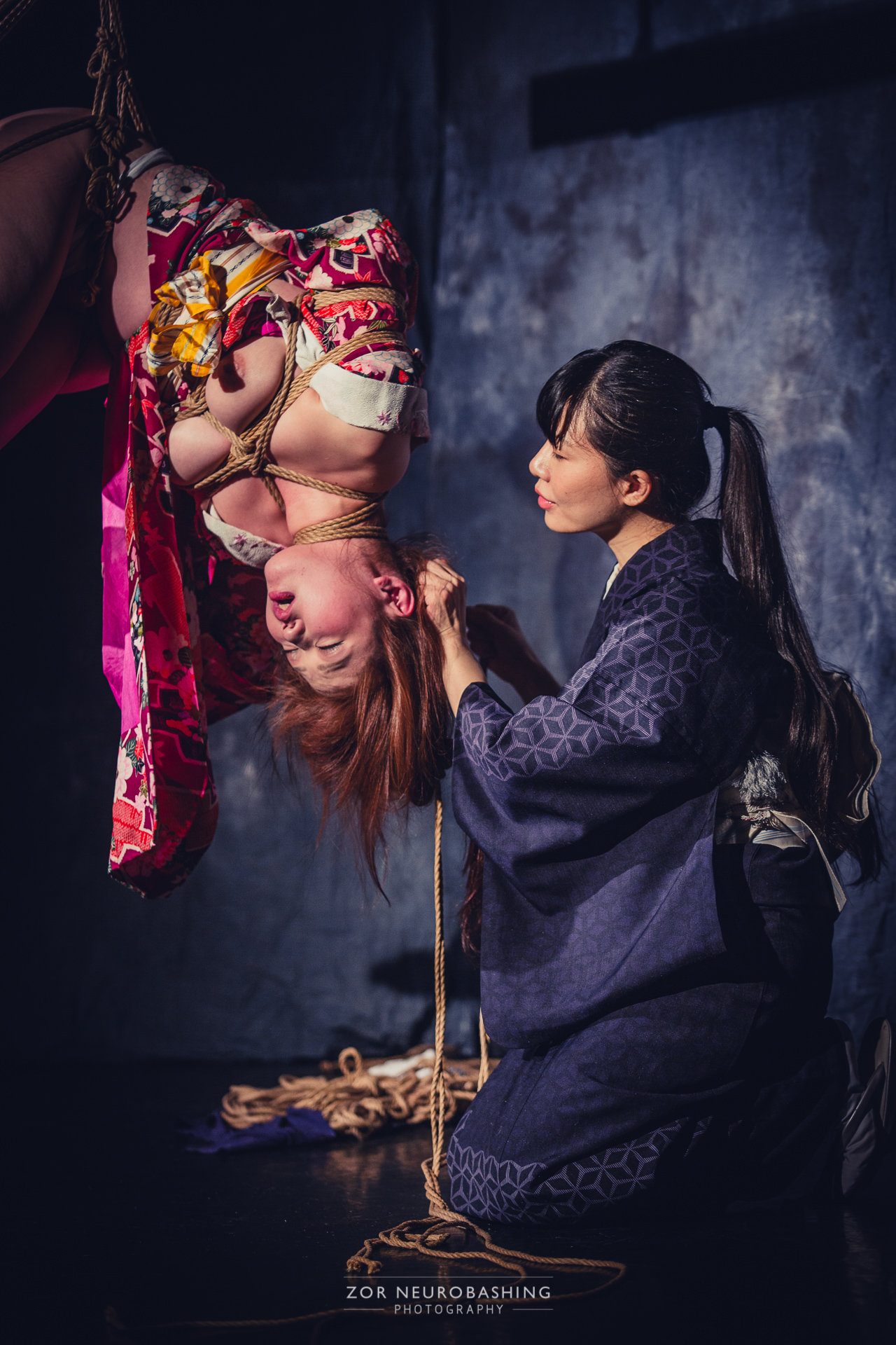 Kasumi Hourai performance at Prague Shibari Festival Gallery